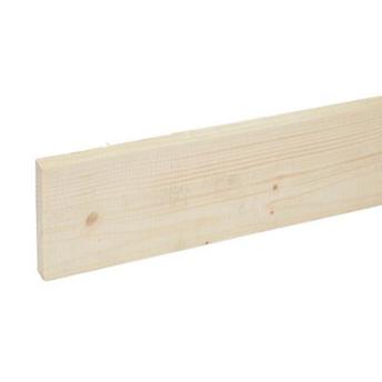 Buy Metsa Wood Whitewood Spruce Rough Sawn Softwood Timber (1.9 x 10 x ...