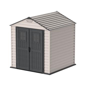 Buy Cosmoplast StoreMate Plus Vinyl Garden Shed (213.36 x 213.36 cm ...