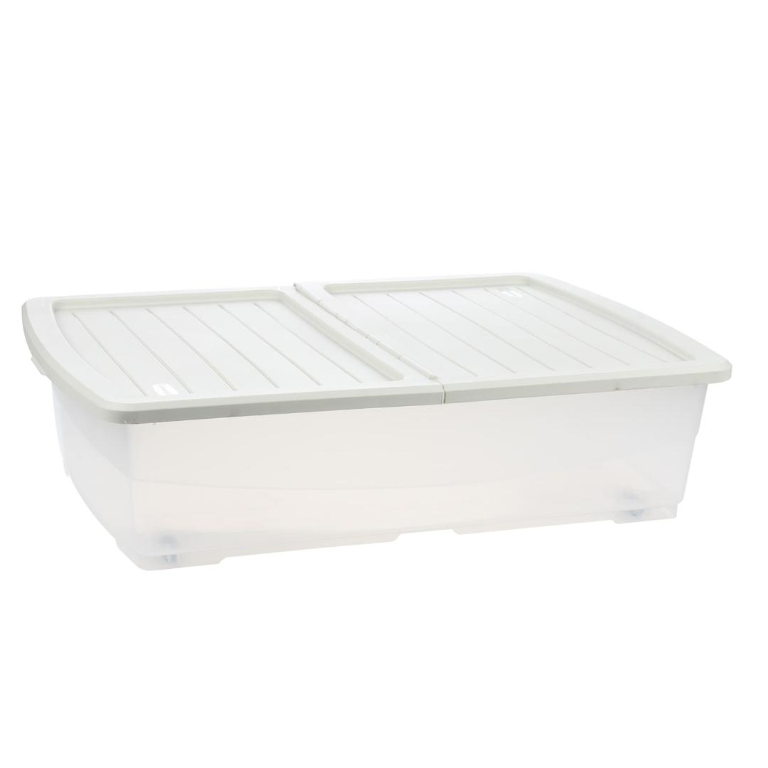 Buy Cosmoplast Plastic Storage Box With Wheels And Lockable Lid