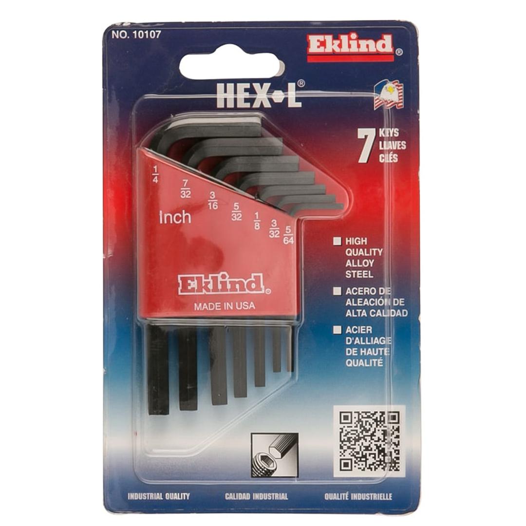 Eklind Hex-L Key Set (Pack of 7)