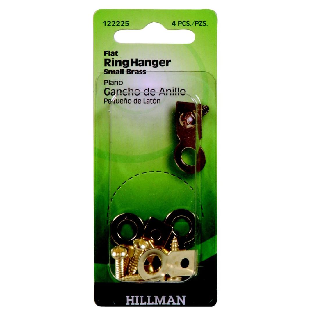 Hillman AnchorWire Steel-Plated Large Ring Hanger 4 pk Hillman AnchorWire Steel-Plated Large Ring Hanger 4 pk