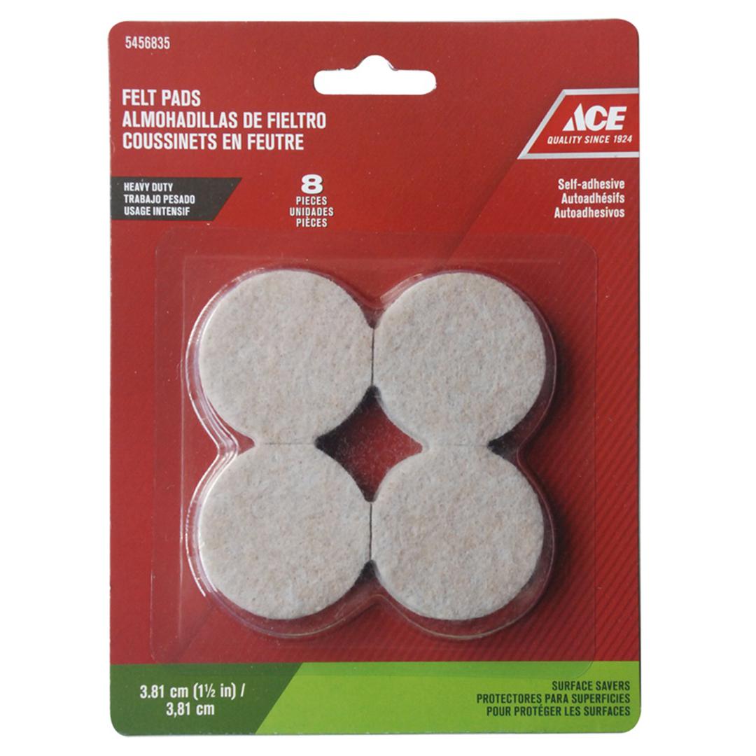 Buy Ace Felt Pads Pack (3.81 cm, 8 Pc.) Online in Qatar | ACE