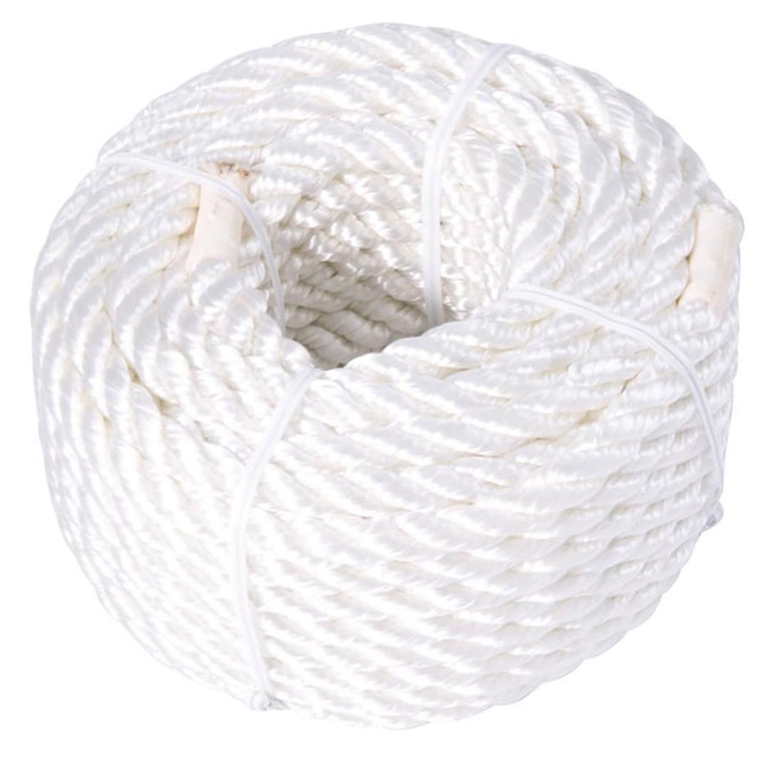 Buy Ace Twisted Nylon Rope (15.2 m, White, Sold Per Meter) Online in Qatar