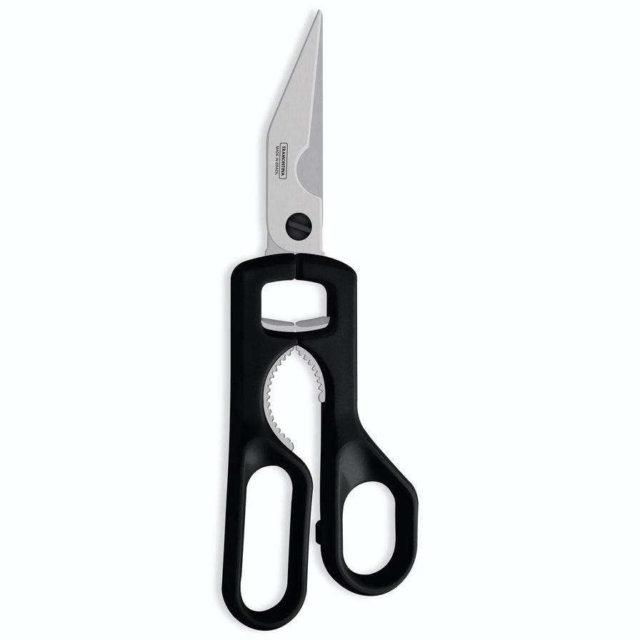 Tramontina Supercort Carving Scissors With Stainless Steel Blade And Onix 9  Polypropylene Handle 25920169