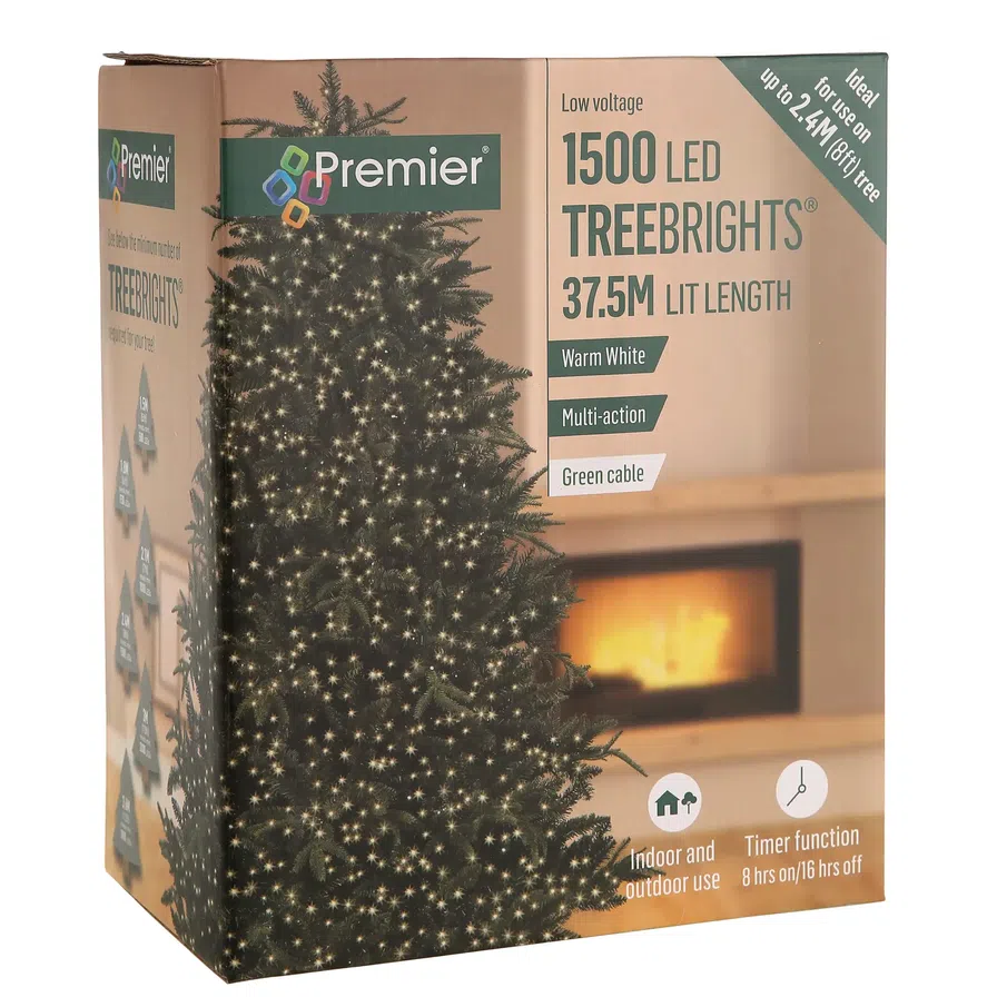 White Treebrights Christmas Tree Lights - Buy White Treebrights - Status  Christmas