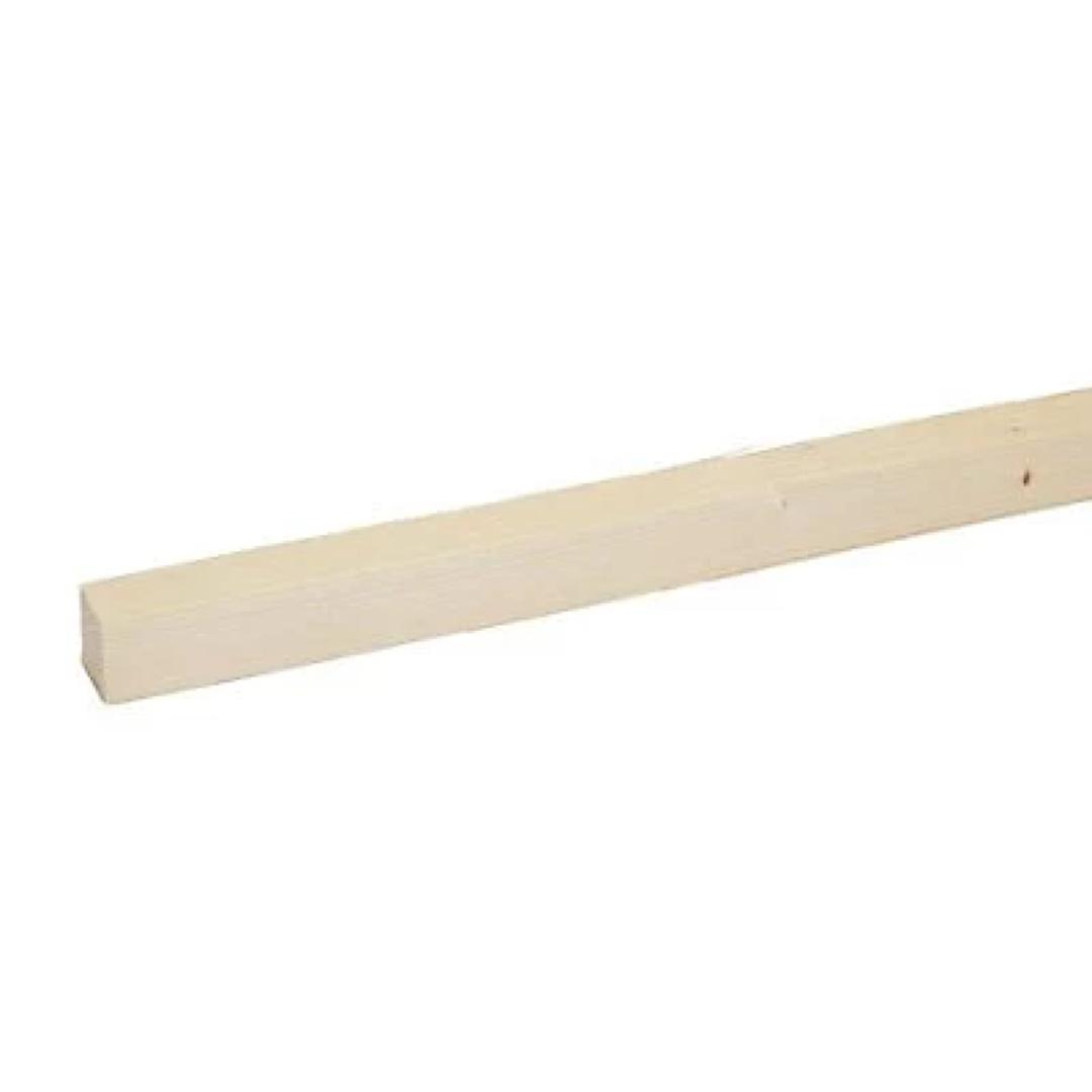 Metsa Wood Whitewood Spruce Rough Sawn Softwood Timber (2.5 x 2 x 240 cm)