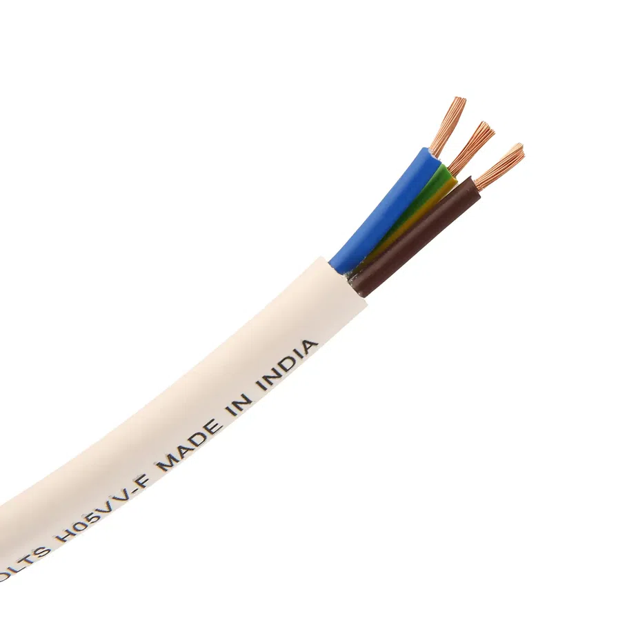Buy Oshtraco 3-Core Flexible Copper Cable Roll (2.5 mm x 1 m, Sold Per  Meter) Online in Qatar