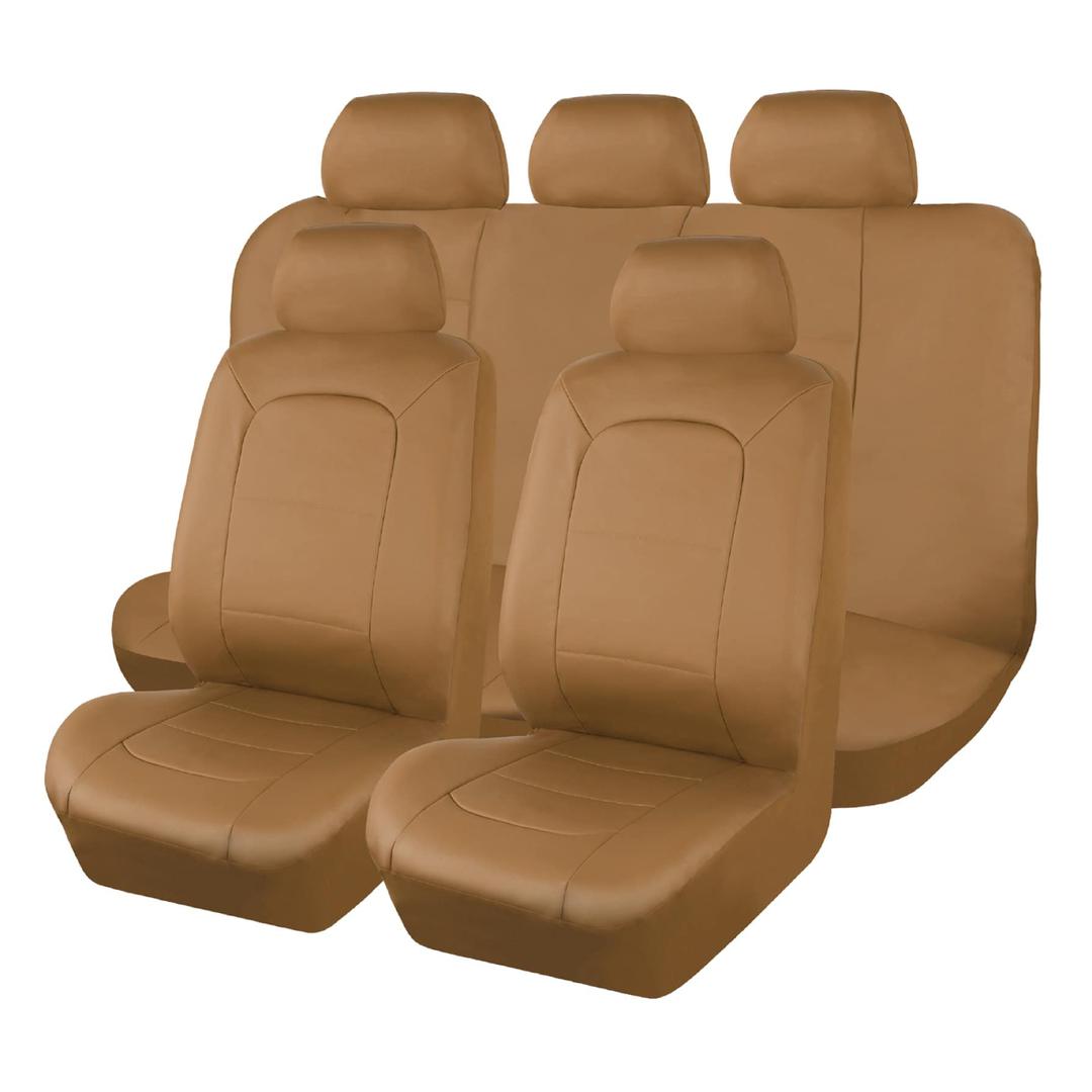 Buy Ace Microfiber Leather Car Seat Cover II Kit 9 Pc. Online in Qatar ACE