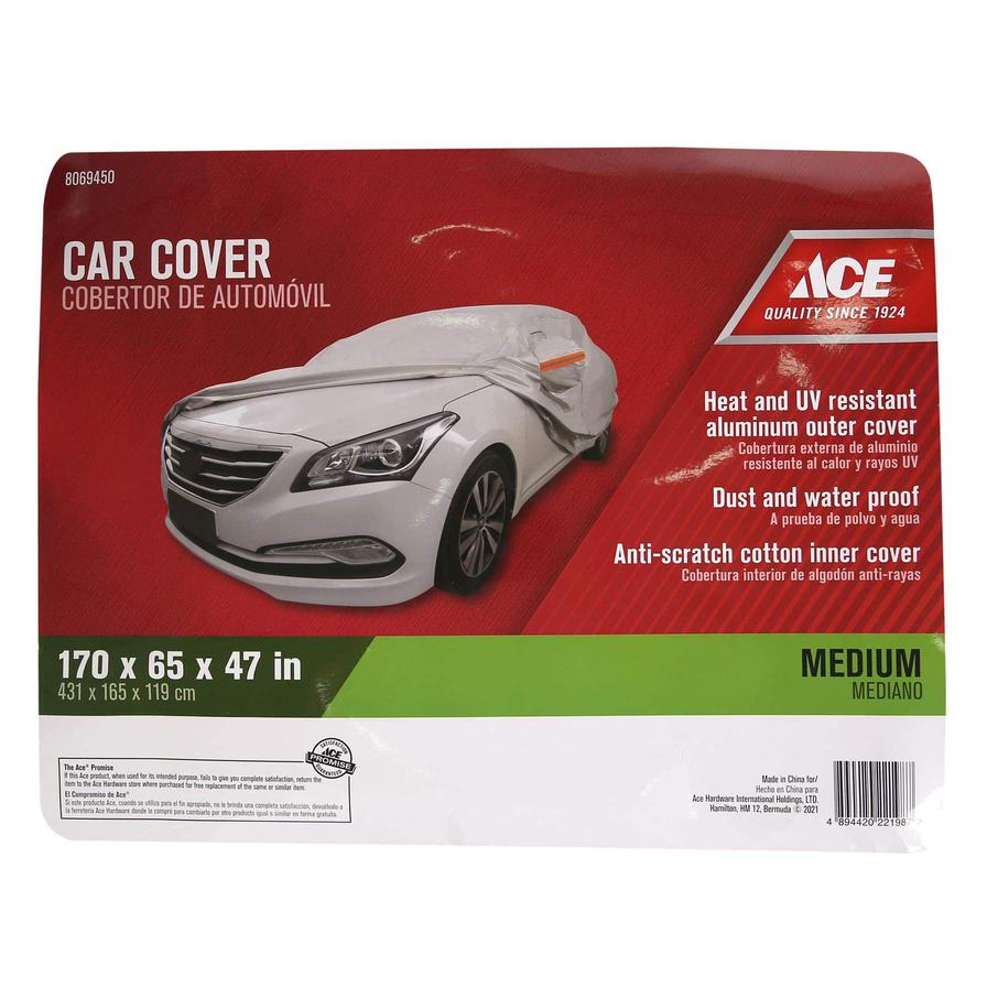 Buy Ace Weather Resistant Car Cover (M) Online in Qatar
