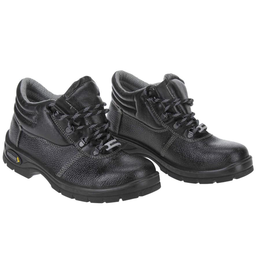 Buy Mallcom Malkin High Ankle Leather Safety Shoes (Size 39