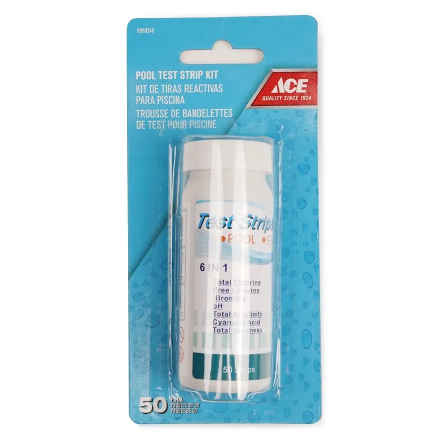 ACE 6-in-1 Pool Test Strip Kit