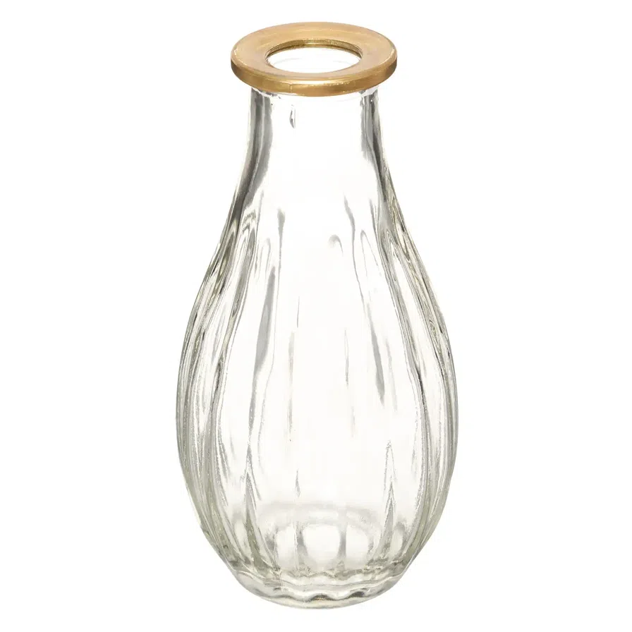 Buy Atmosphera Glass Vase Set 3 Pc. 7 x 14 cm Clear Online in