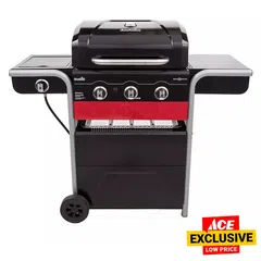 Buy Char Broil Gas2Coal 3 Burner Grill W Side Burner Online in