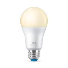 مصباح LED بدرجات اللون الأبيض يدعم واي فاي قاعدة E 27 ويز، A60 (9 واط، أبيض قابل للتعديل)