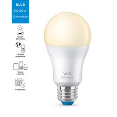 مصباح LED بدرجات اللون الأبيض يدعم واي فاي قاعدة E 27 ويز، A60 (9 واط، أبيض قابل للتعديل)