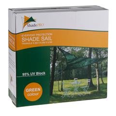 Triangle HDPE Shade Sail Shadepro (650 x 650 x 650 cm)