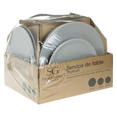 SG Earthenware Dinner Set (18 Pc.)