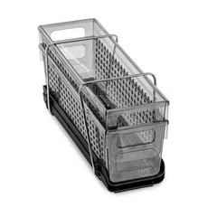 MadeSmart 2-Tier Organizer W/Dividers (36.35 x 12.9 x 27.99 cm, Mini)