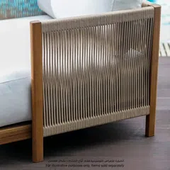 أريكة خشب أكاسيا مقعد فردي فينتورا (59 × 81 × 80 سم)