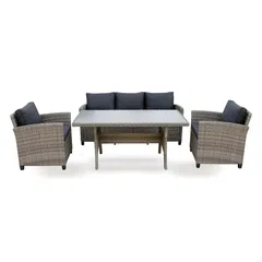 Steel sofa store set online