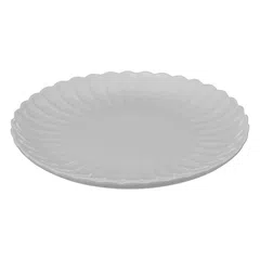 SG Romy Porcelain Dinner Plate (26.6 x 3.3 cm, White)