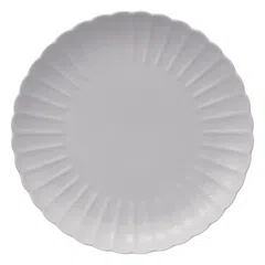 SG Romy Porcelain Dinner Plate (26.6 x 3.3 cm, White)