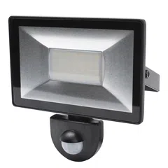 Blooma Weyburn Mains-Powered LED Outdoor PIR Floodlight (20 W, Cool White)