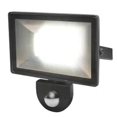 Blooma Weyburn Mains-Powered LED Outdoor PIR Floodlight (20 W, Cool White)