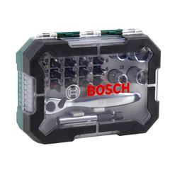 Bosch 26pce screwdriver outlet bit and ratchet set